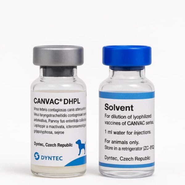 واکسن کنواک هفت گانه سگ‌ها Canvac DHPL