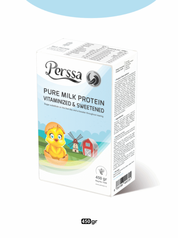 پرسا پروتيين خا لص شير مخصوص جوجه يکروزه (جايگزين آب و شکر)